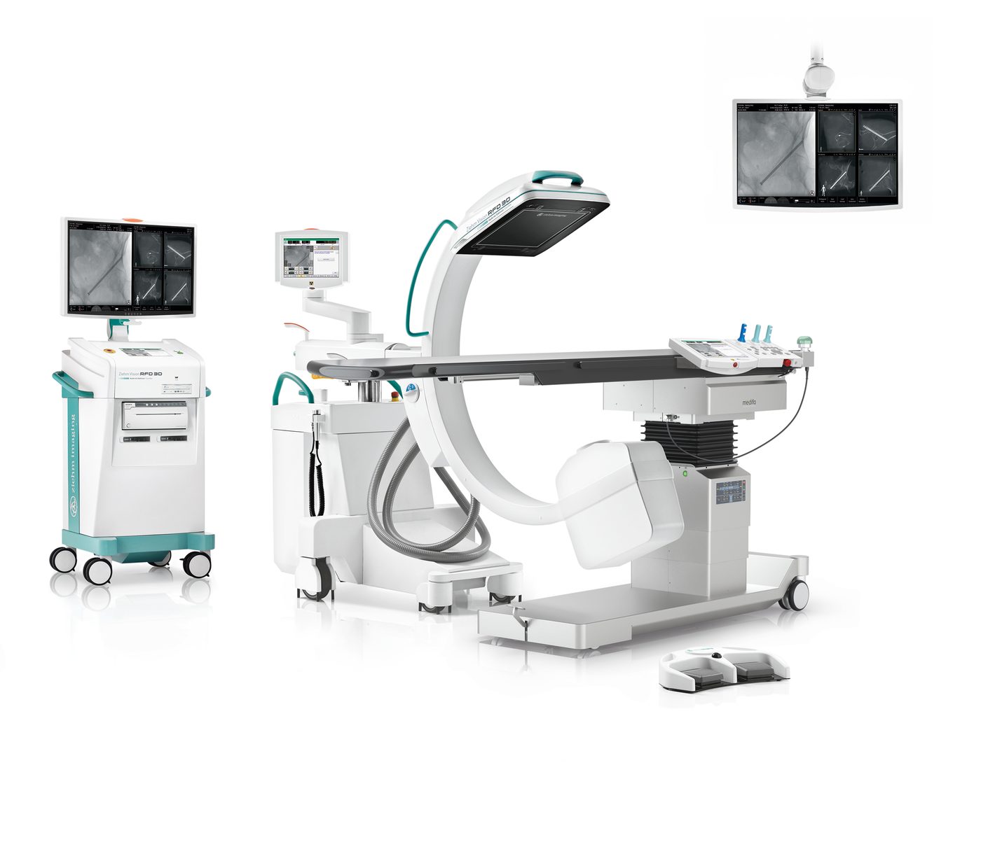 Ziehm Vision RFD 3D CMOS, arco en C móvil con imagen 3D intraoperatoria